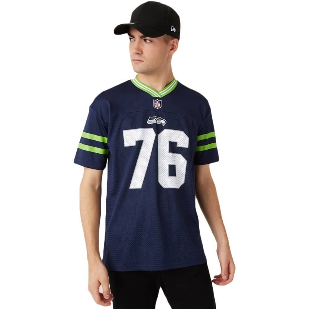 Seattle Seahawks Oversize Mesh Jersey T-Shirt