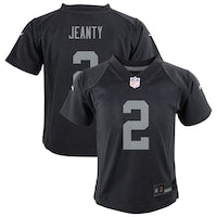 Infant Las Vegas Raiders Ashton Jeanty Nike Black Team  Player Game Jersey