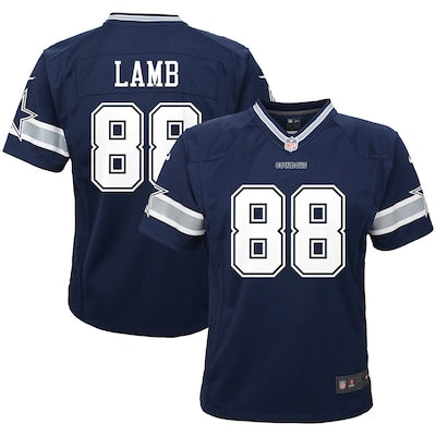 Infant Dallas Cowboys CeeDee Lamb Nike Navy Game Jersey