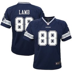 Infant Dallas Cowboys CeeDee Lamb Nike Navy Game Jersey