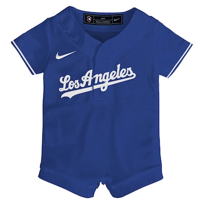 Infant Los Angeles Dodgers Nike Royal Alternate Replica Romper Jersey
