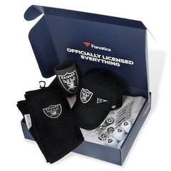 Las Vegas Raiders Fanatics Pack Golf-Themed Gift Box - $105+ Value