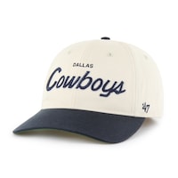 Men's Dallas Cowboys '47 Cream Crosstown Franchise Two-Tone Relaxed Flex Hat