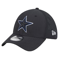 Men's Dallas Cowboys  New Era Black 39THIRTY Flex Hat