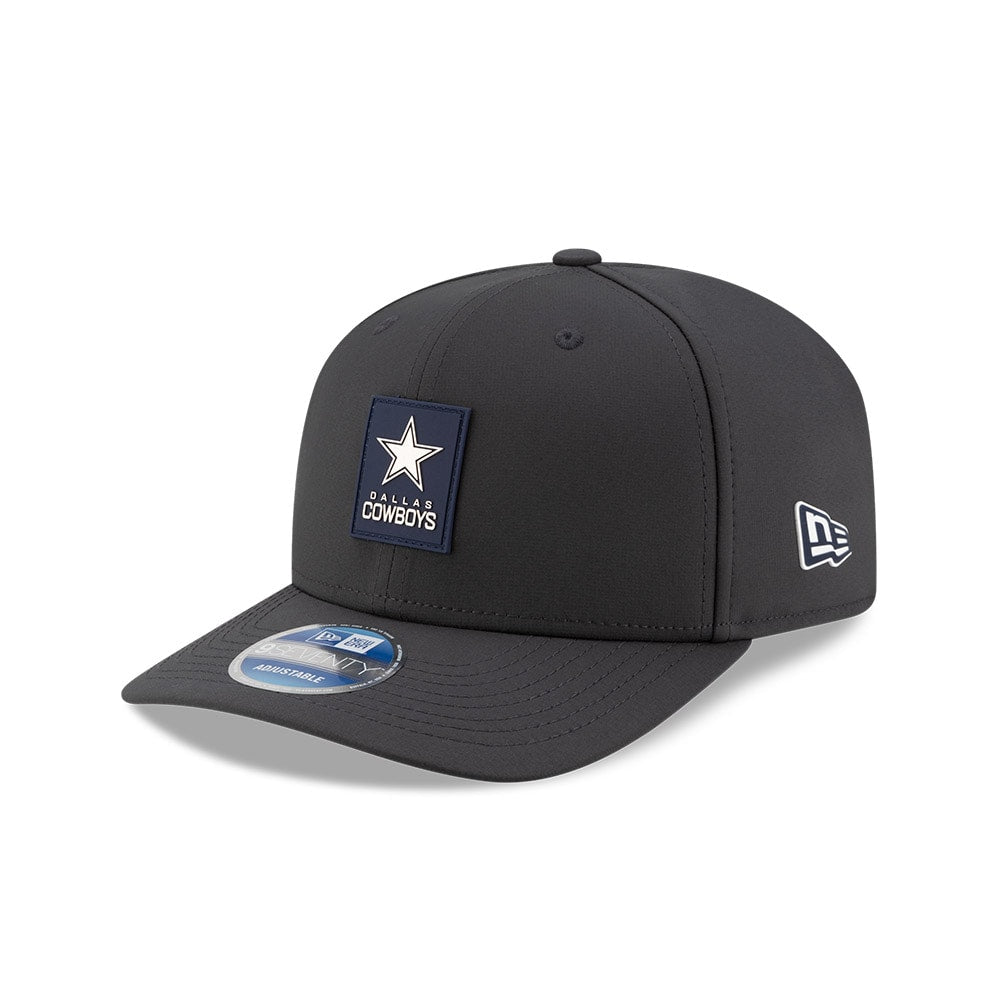 Men's Dallas Cowboys New Era Charcoal 2025 Sideline Cold Weather 9SEVENTY Adjustable Hat