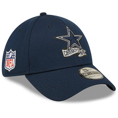 Men's Dallas Cowboys New Era Navy 2022 Sideline 39THIRTY Coaches Flex Hat