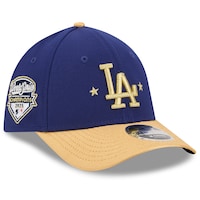 Men's Los Angeles Dodgers  New Era Royal 2026 Gold Collection M-Crown 39THIRTY Flex Hat