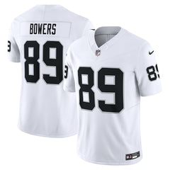 Men's Las Vegas Raiders Brock Bowers Nike White  Vapor F.U.S.E. Limited Jersey