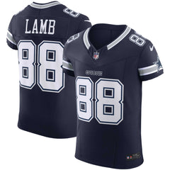 Men's Dallas Cowboys CeeDee Lamb Nike Navy  Vapor F.U.S.E. Elite Jersey