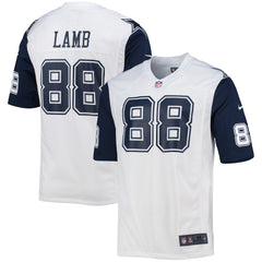 Men's Dallas Cowboys CeeDee Lamb Nike White Alternate Game Team Jersey