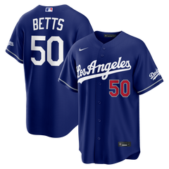 Men's Los Angeles Dodgers Mookie Betts Nike Royal Alternate Stadium Jersey