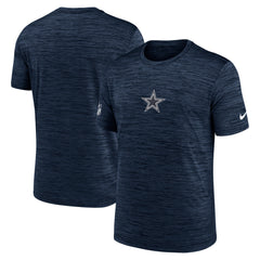 Men's Dallas Cowboys Nike Navy Sideline Velocity Dri-FIT T-Shirt