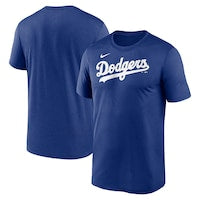 Men's Los Angeles Dodgers Nike Royal Legend Fuse Wordmark T-Shirt
