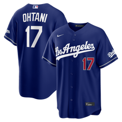 Men's Los Angeles Dodgers Shohei Ohtani Nike Royal Alternate Stadium Jersey