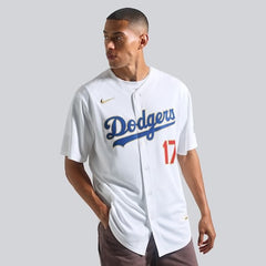 Men's Los Angeles Dodgers Shohei Ohtani Nike White 2026 Gold Collection Kanji Stadium Jersey