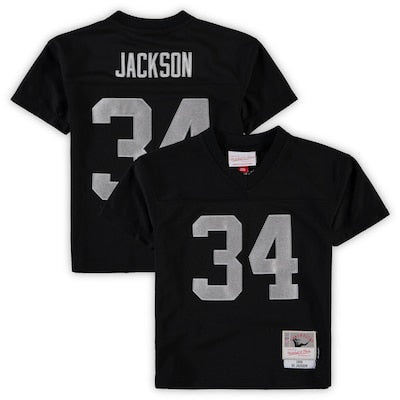 Preschool Las Vegas Raiders Bo Jackson Mitchell & Ness Black 1988 Retired Player Legacy Jersey