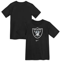 Preschool Las Vegas Raiders Nike Black Primary Logo Legend Performance T-Shirt
