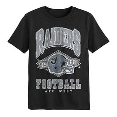 Preschool Las Vegas Raiders  Outerstuff Black Kick Off T-Shirt