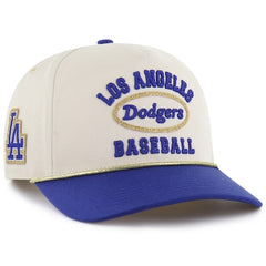 Men's Los Angeles Dodgers  '47 x Stoney Clover Lane Natural/Royal Glitter Rope Hitch Adjustable Hat