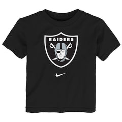 Toddler Las Vegas Raiders Nike Black Primary Logo T-Shirt
