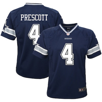 Toddler Dallas Cowboys Dak Prescott Nike Navy Team Game Jersey