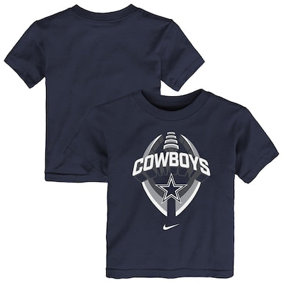 Toddler Dallas Cowboys Nike Navy Icon Legend T-Shirt