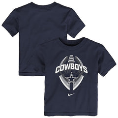 Toddler Dallas Cowboys Nike Navy Icon Legend T-Shirt
