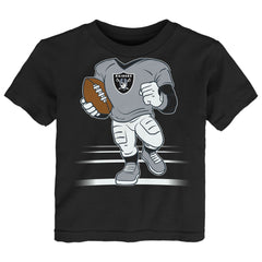 Toddler Las Vegas Raiders Outerstuff Black Game Fit T-Shirt