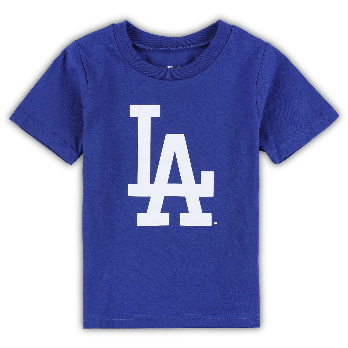 Toddler Los Angeles Dodgers Royal Team Crew Primary Logo T-Shirt