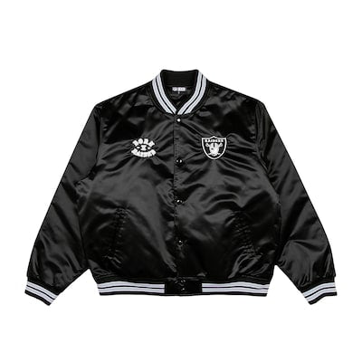 Unisex Las Vegas Raiders  Born x Raised Black Full-Snap Stadium Jacket