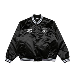 Unisex Las Vegas Raiders  Born x Raised Black Full-Snap Stadium Jacket