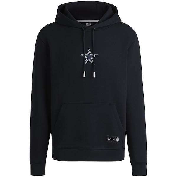 Unisex Dallas Cowboys Hugo Boss Navy Woodson Tri-Blend Hoodie