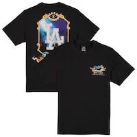 Unisex Los Angeles Dodgers  New Era x Born x Raised Black Back-to-Back World Series Champions Cherub T-Shirt