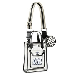 Dallas Cowboys WEAR by Erin Andrews Clear Stadium Crossbody Purse with Coin Pouch