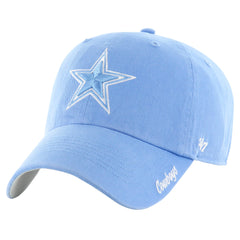 Women's Dallas Cowboys '47 Blue Luminance Cheer Clean Up Adjustable Hat