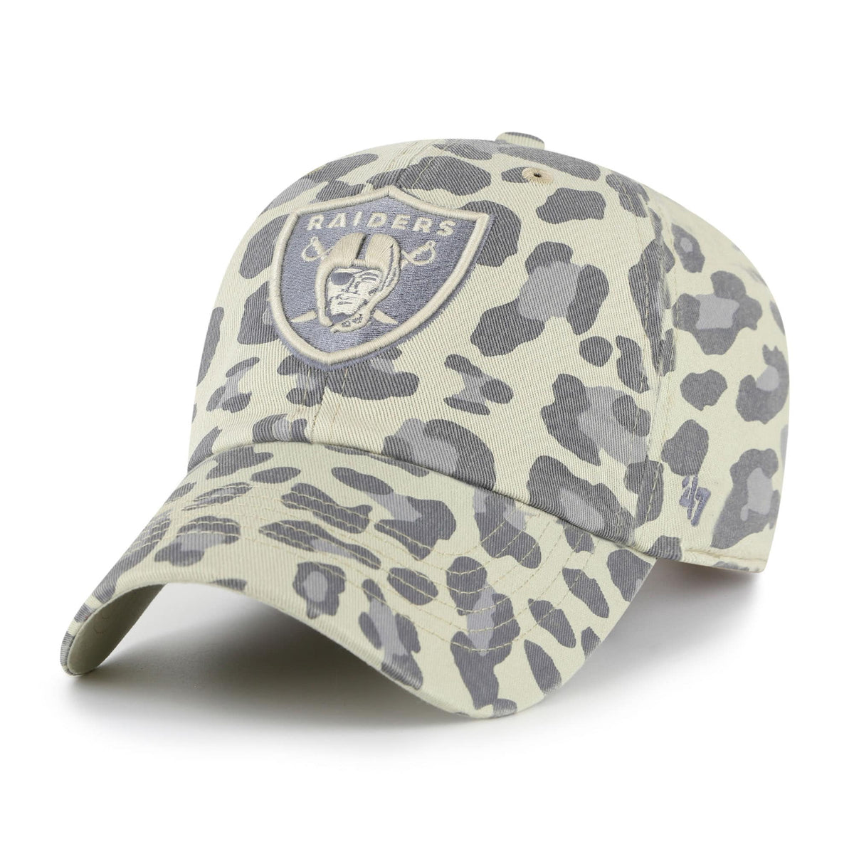 Women's Las Vegas Raiders  '47 Gray Bagheera Clean Up Adjustable Hat