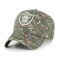 Women's Las Vegas Raiders  '47 Green Verbena Clean Up Adjustable Hat