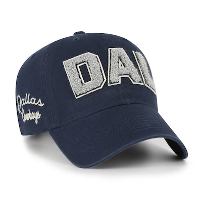 Women's Dallas Cowboys '47 Navy Zoey Clean Up Adjustable Hat
