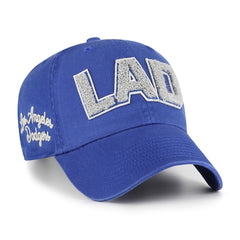 Women's Los Angeles Dodgers  '47 Royal Zoey Clean Up Adjustable Hat