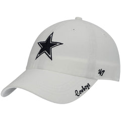 Women's Dallas Cowboys '47 White Miata Clean Up Adjustable Hat