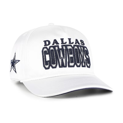 Women's Dallas Cowboys  '47 White Outspoken Hitch Adjustable Hat