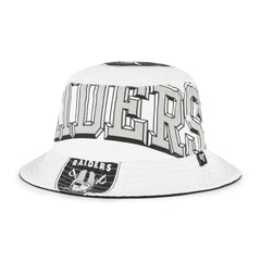 Women's Las Vegas Raiders  '47 White Energize Bucket Hat