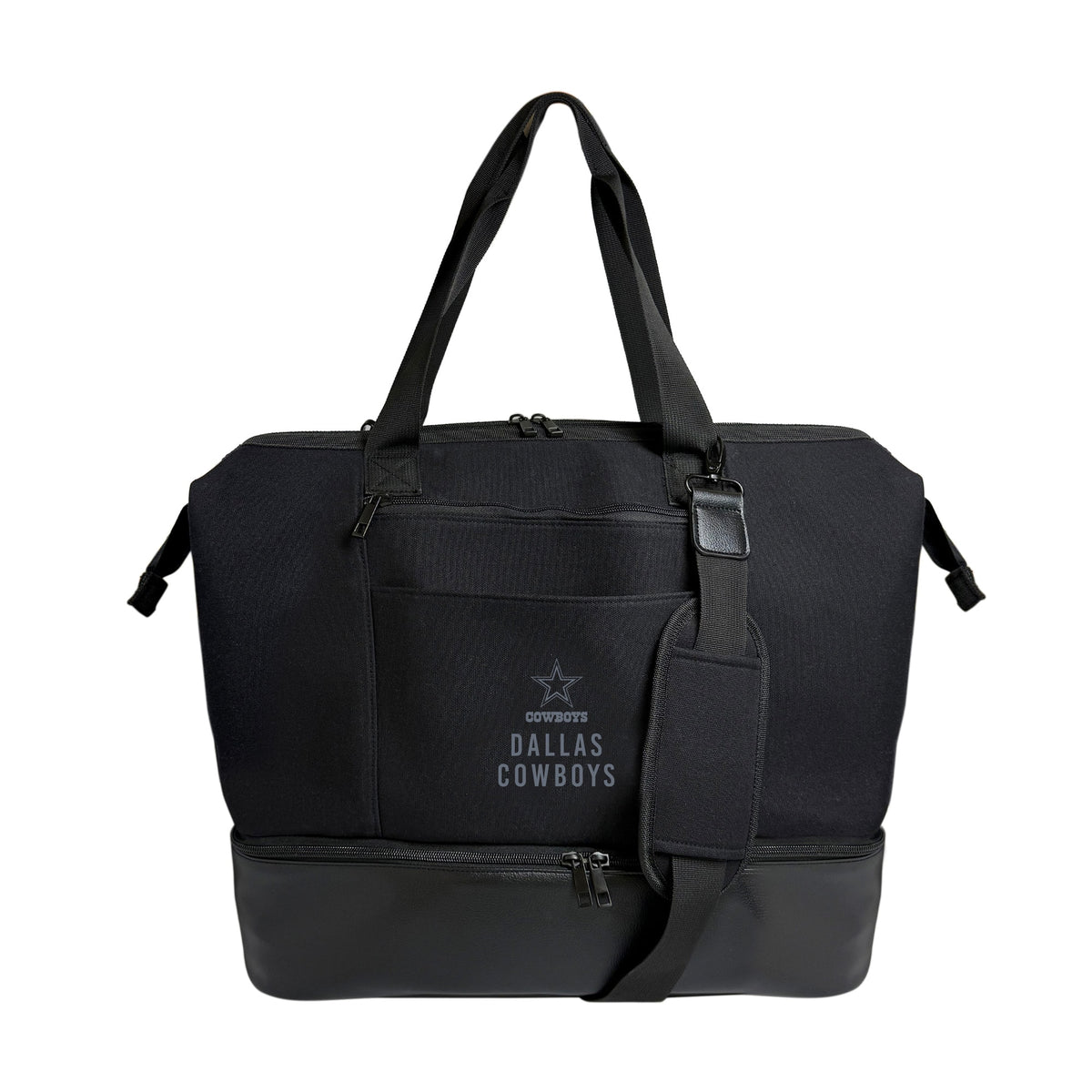 Women's Dallas Cowboys Logo Brands Black Weekender Tote