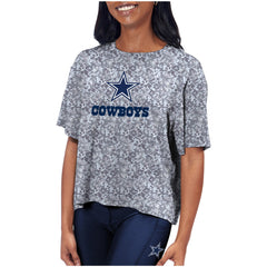 Women's Dallas Cowboys  Certo Charcoal Turnout T-Shirt