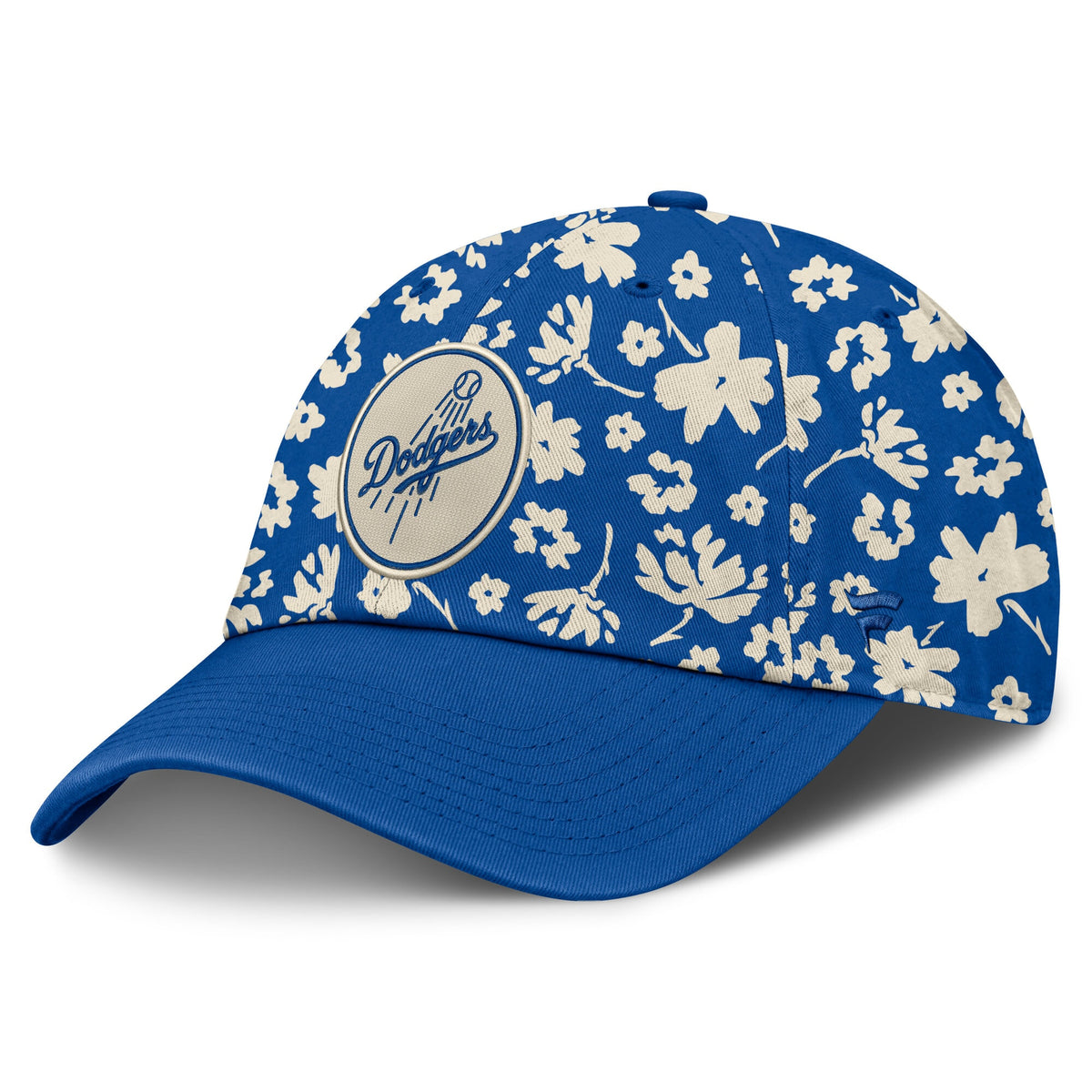 Women's Los Angeles Dodgers  Fanatics Royal Blossom Adjustable Hat