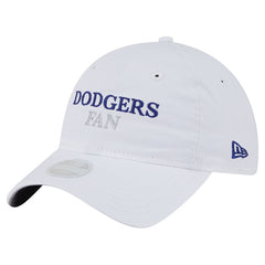Women's Los Angeles Dodgers New Era White Team Fan 9TWENTY Adjustable Hat