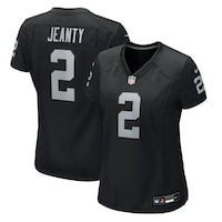 Women's Las Vegas Raiders Ashton Jeanty Nike Black Team Game Jersey