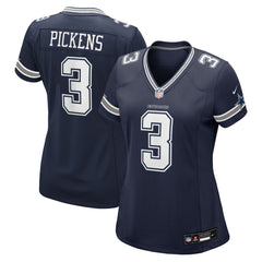 Women's Dallas Cowboys George Pickens Nike Navy Game Jersey