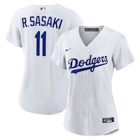 Women's Los Angeles Dodgers Rōki Sasaki Nike White Replica Jersey