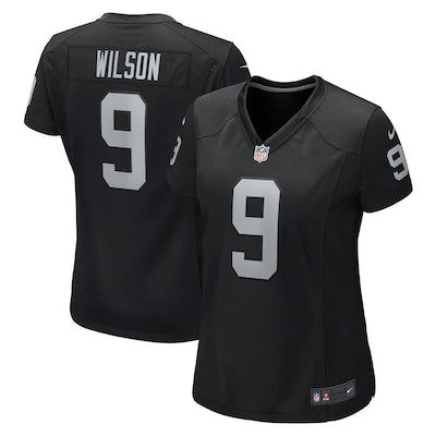 Women's Las Vegas Raiders Tyree Wilson Nike  Black  Game Jersey